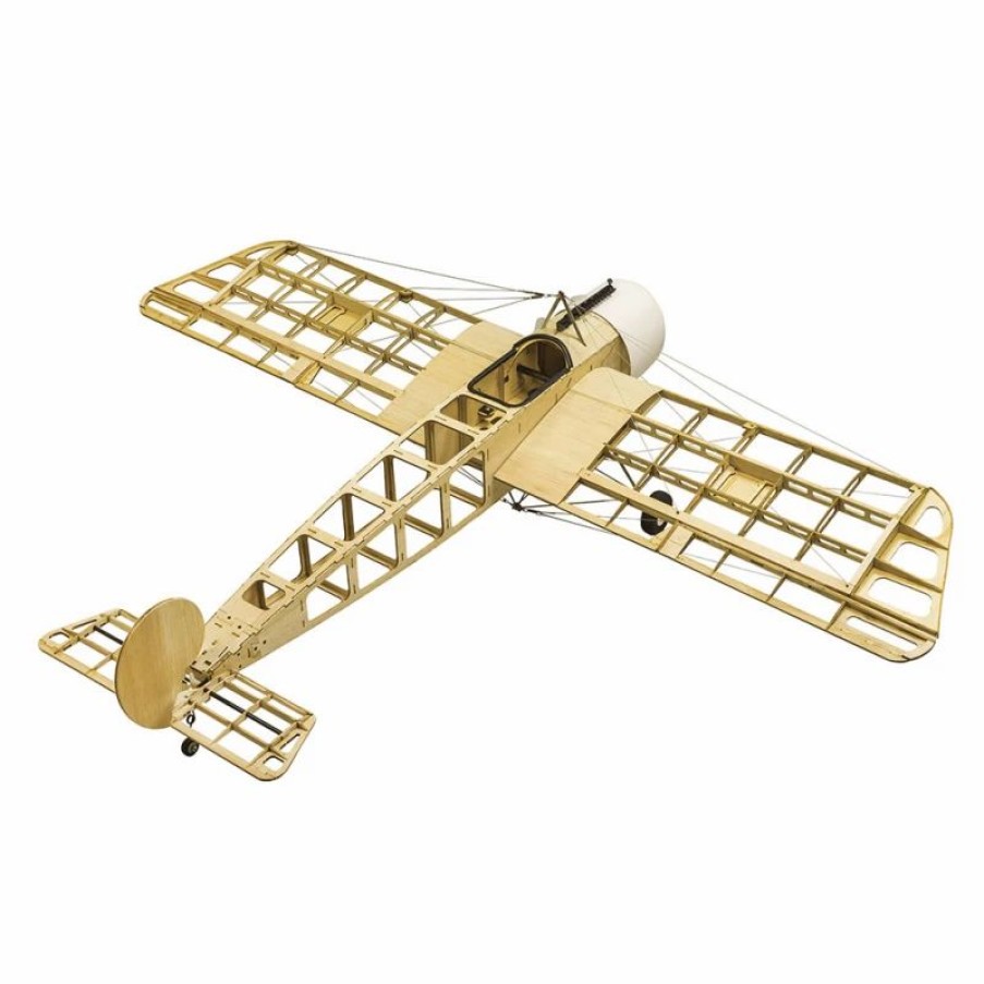 Airplanes * | Dancing Wings Hobby Dw Hobby Fokker Eindecker Iii 1.5M (Cnc Wood Kit + Motor)