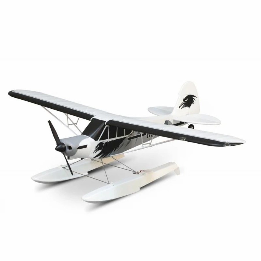 Airplanes * | Fms Piper Pa-18 Super Cub 1700Mm Pnp With Floats + Free Reflex System