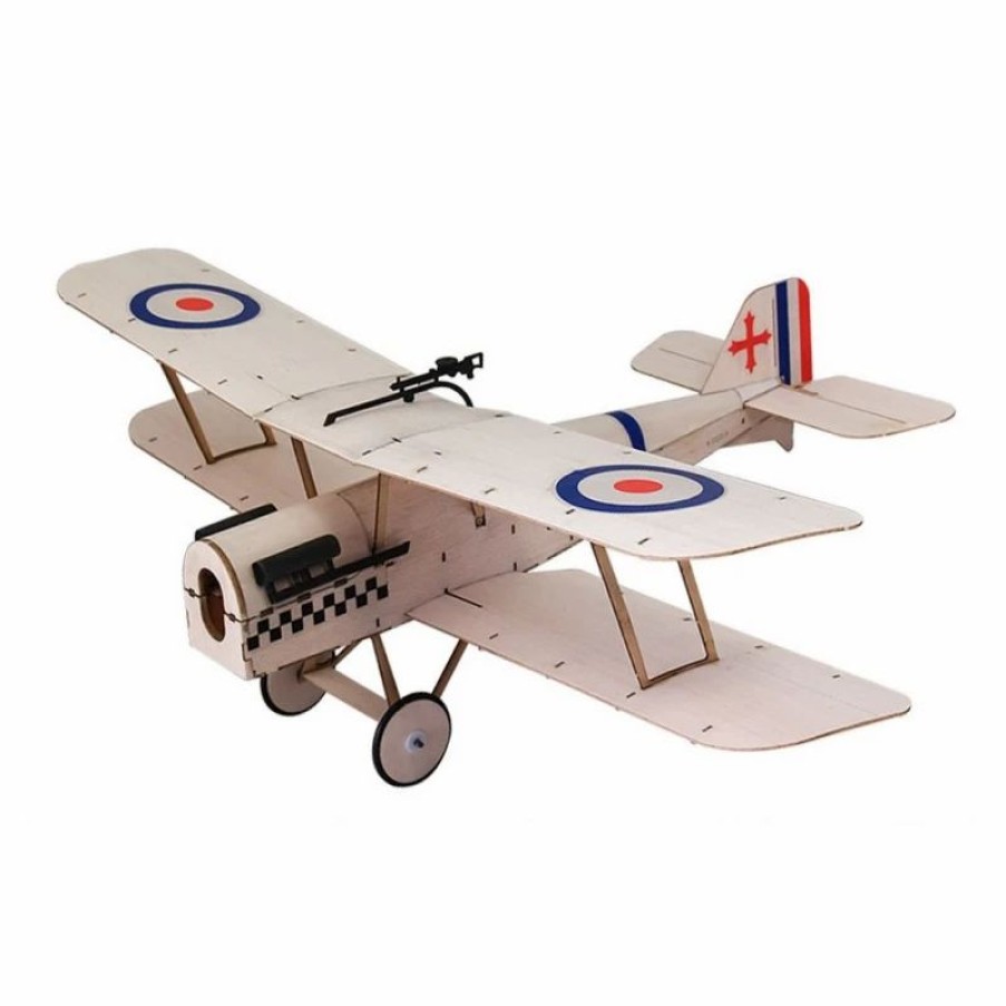 Airplanes * | Dancing Wings Hobby Dw Hobby Se5A 0.38M Micro Series (Cnc Wood Kit + Power Pack + Servos)