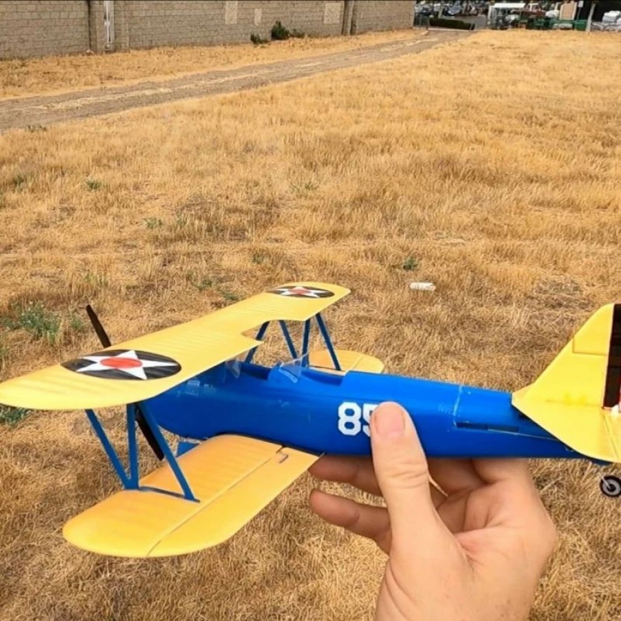 Airplanes * | E-Flite Micro Umx Pt-17 388Mm Bnf + As3X