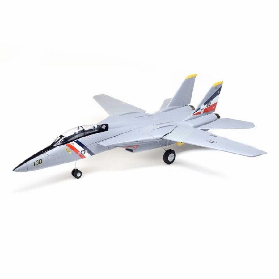 Airplanes * | E-Flite Micro F-14 Tomcat 2X40Mm Edf Bnf + As3X + Safe Select