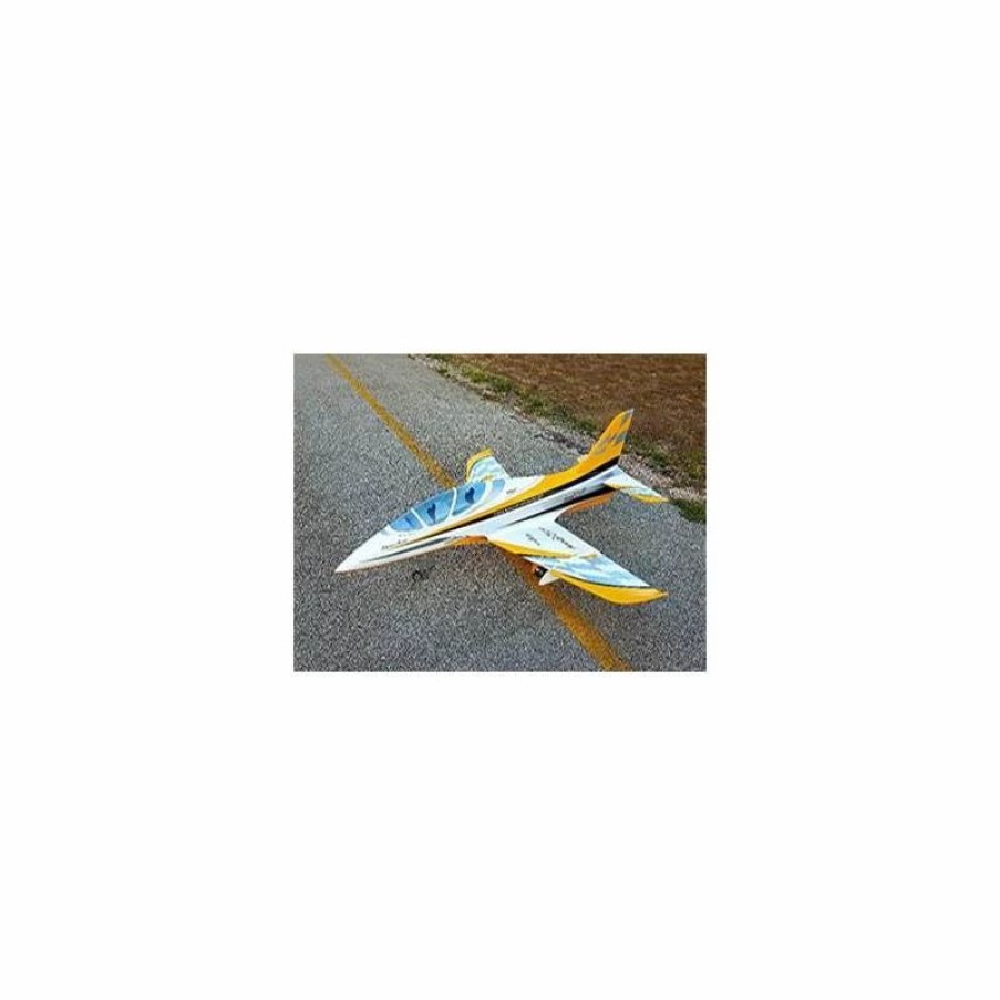 Airplanes * | Sebart Avanti Xs 120Mm Jet 1.9M (White/Yellow/Gold) Arf (+ Landing Gear)