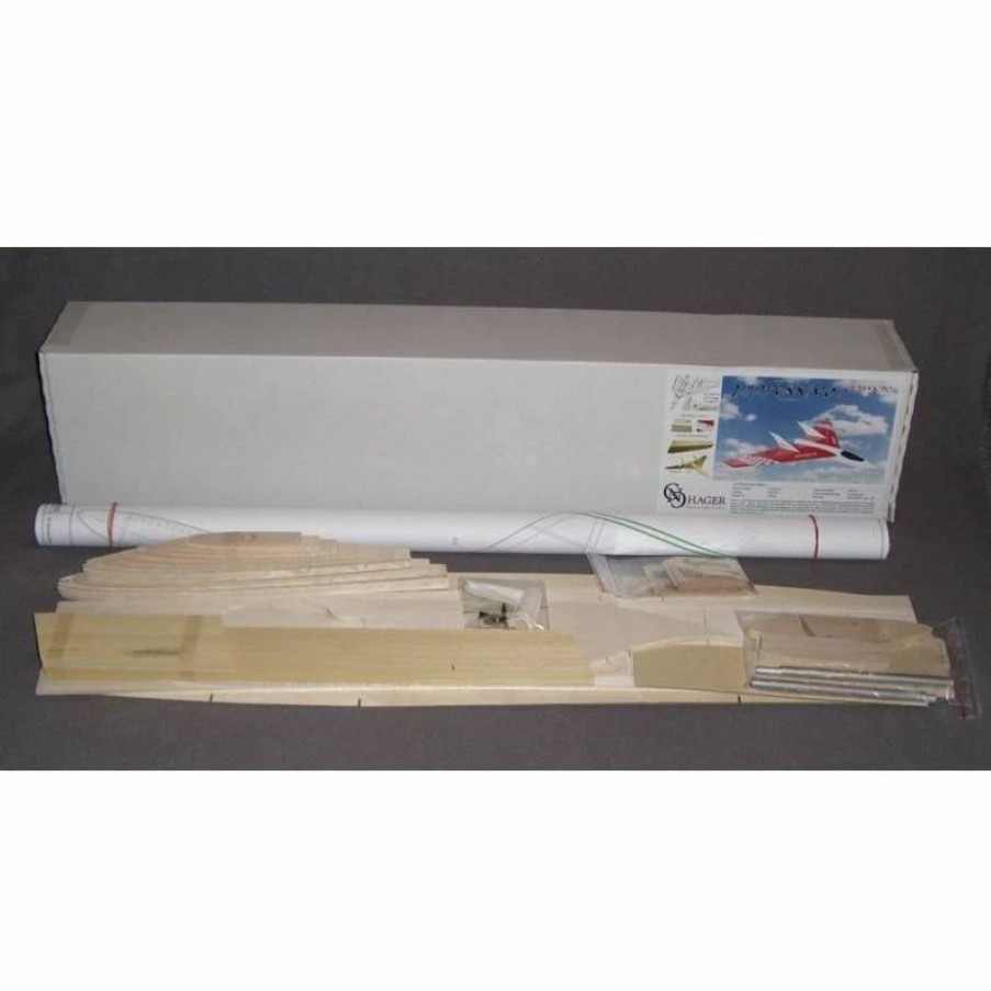 Airplanes * | Turbines Rc Hager Impressivo Massimo 1.15M (Cnc Wood Kit)