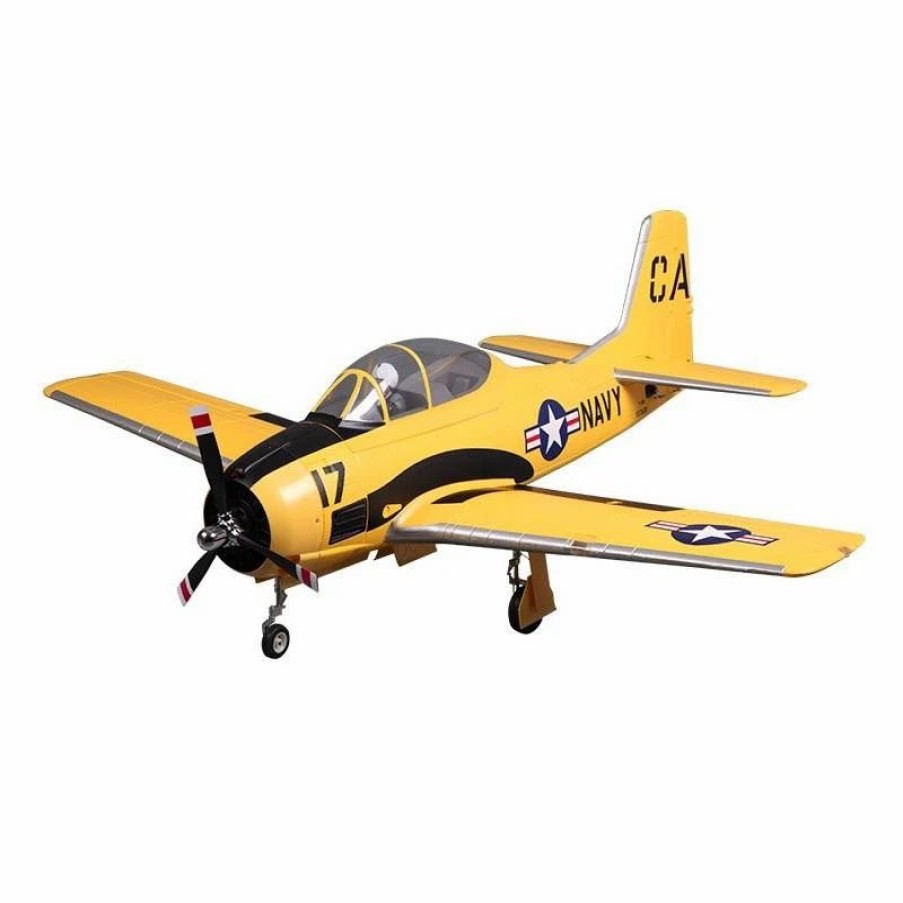 Airplanes * | Fms T-28D V4 1400Mm Pnp (Yellow)