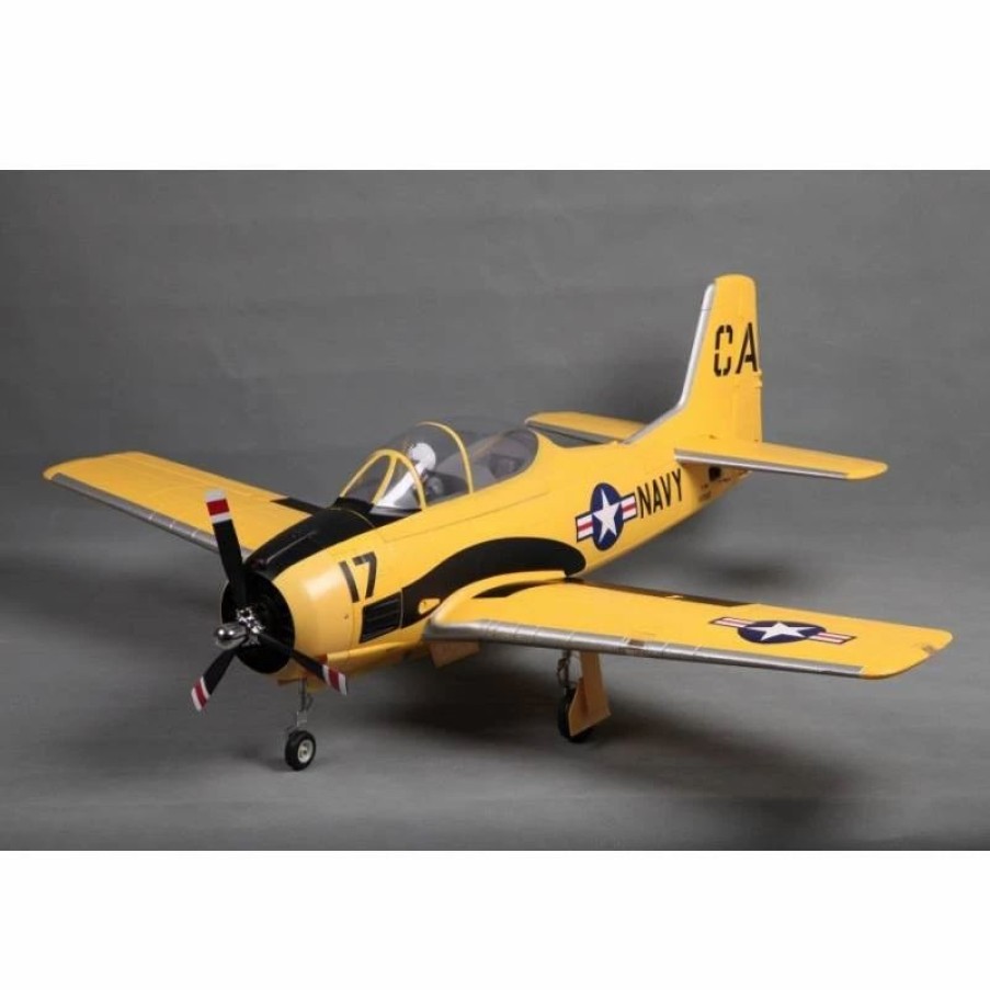 Airplanes * | Fms T-28D V4 1400Mm Pnp (Yellow)