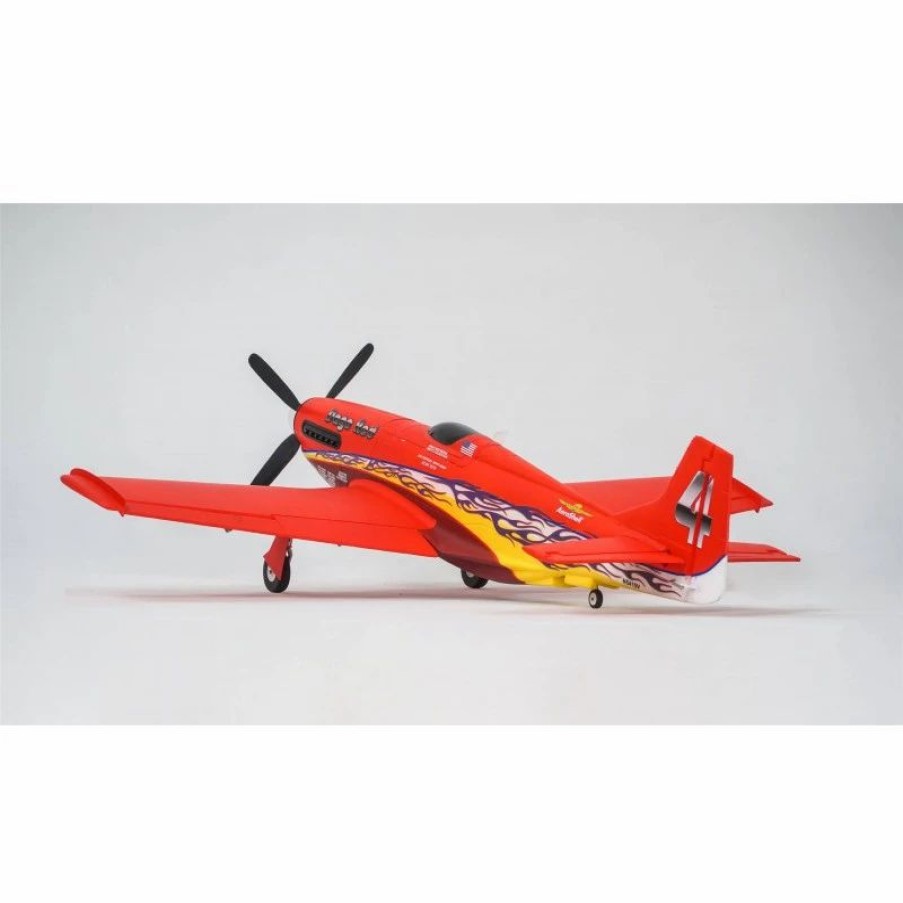 Airplanes * | Fms P-51D Mustang Dago Red 1100Mm Pnp + Reflex Gyro System