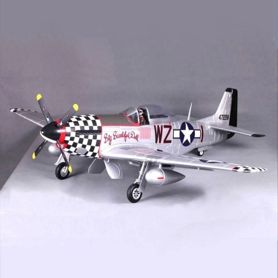 Airplanes * | Fms P-51 Big Beautiful Doll V8 1400Mm Pnp