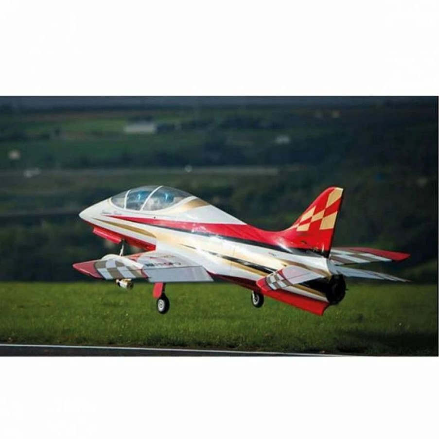 Airplanes * | Sebart Avanti Xs 120Mm Jet 1.9M (White/Red/Gold) Arf (+ Landing Gear)