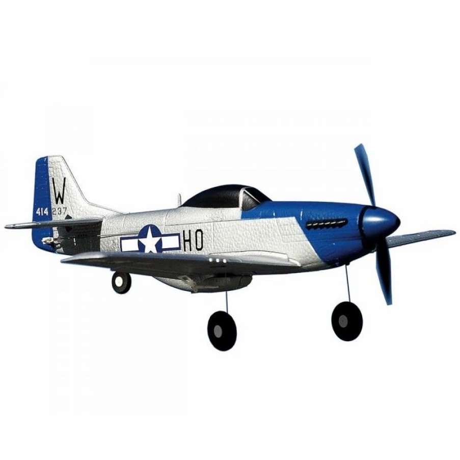 Airplanes * | Turbines Rc Trc P51 Mustang 450Mm Rtf