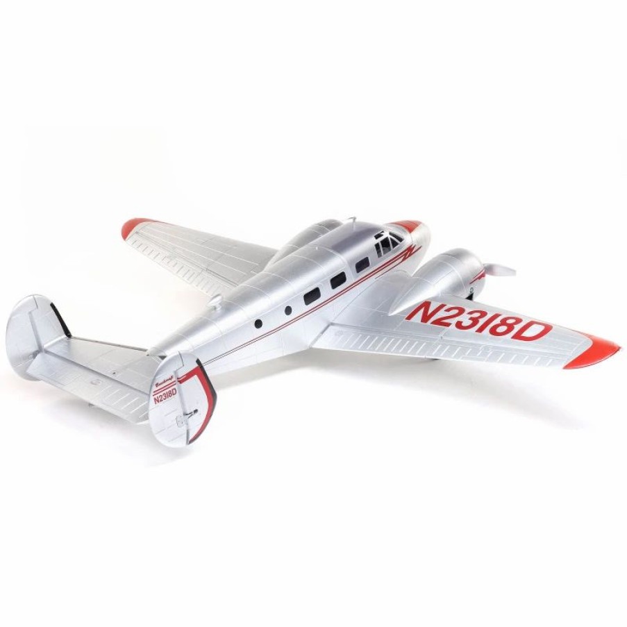 Airplanes * | E-Flite Beechcraft D18 1.5M Bnf Basic