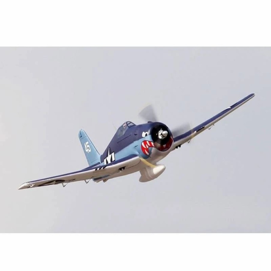 Airplanes * | Fms F6F Hellcat 1400Mm Pnp (Blue)