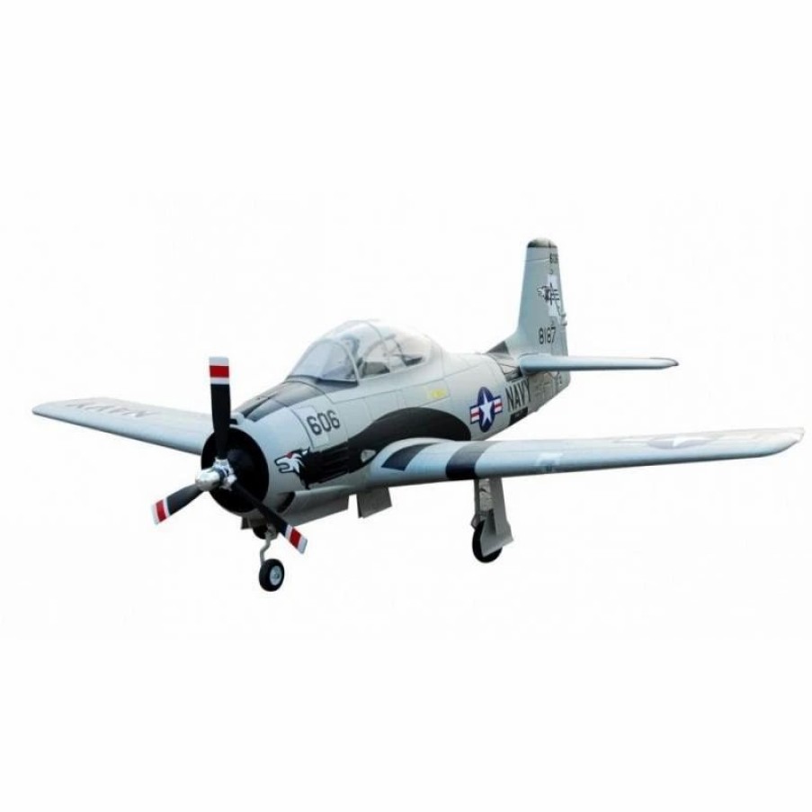 Airplanes * | Fms T-28D 1400Mm Pnp (Grey)