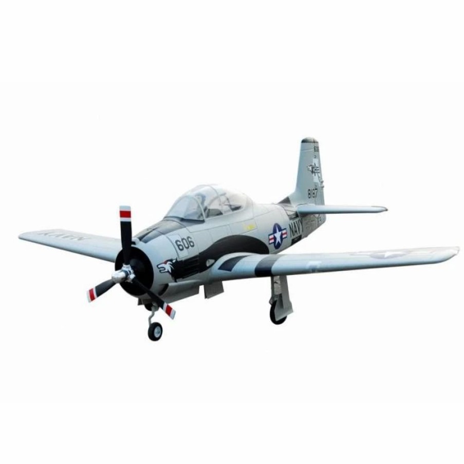 Airplanes * | Fms T-28D 1400Mm Pnp (Grey)