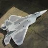 Airplanes * | Rbc-Kits Rbc Kits F-22 Raptor Jet Edf 2X70Mm (Cnc Wood Kit)