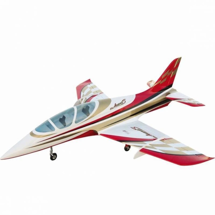 Airplanes * | Sebart Mini Avanti S V3 90Mm Jet 1,36M Arf (Gold/White/Red)