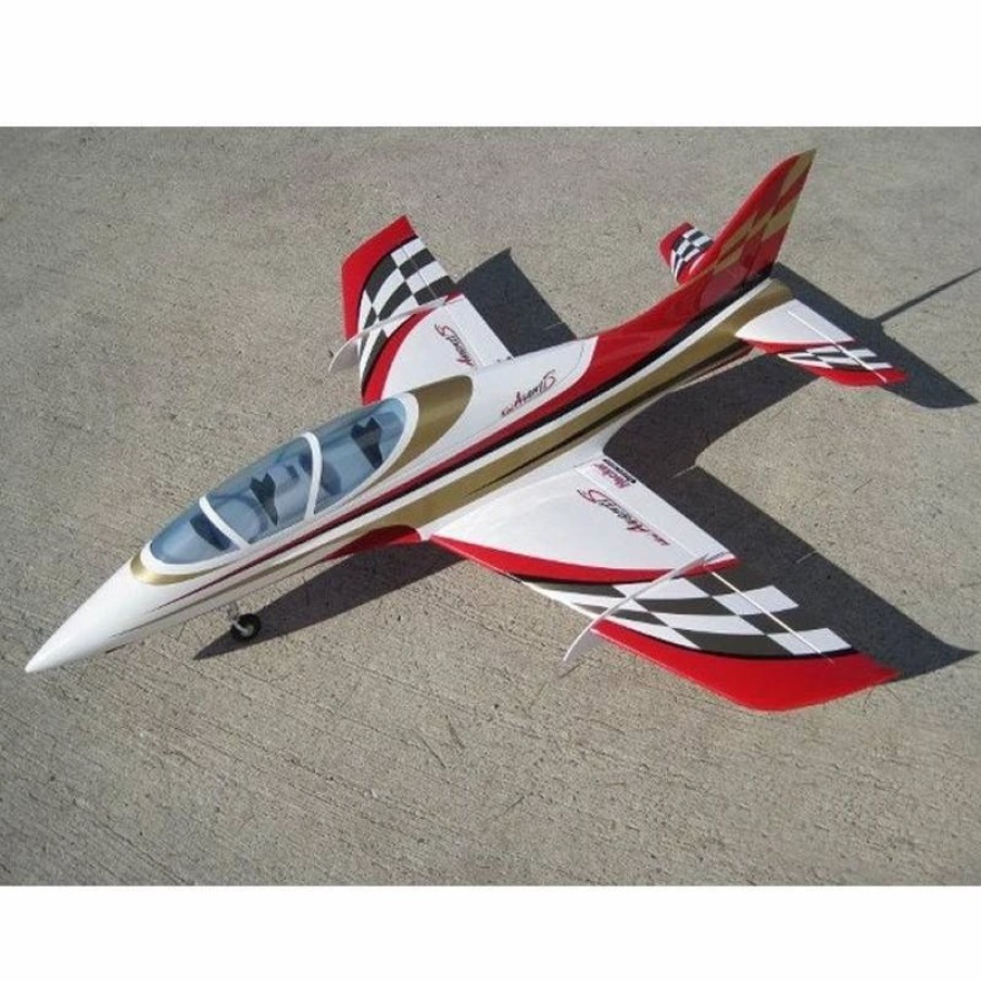 Airplanes * | Sebart Mini Avanti S V3 90Mm Jet 1,36M Arf (Gold/White/Red)