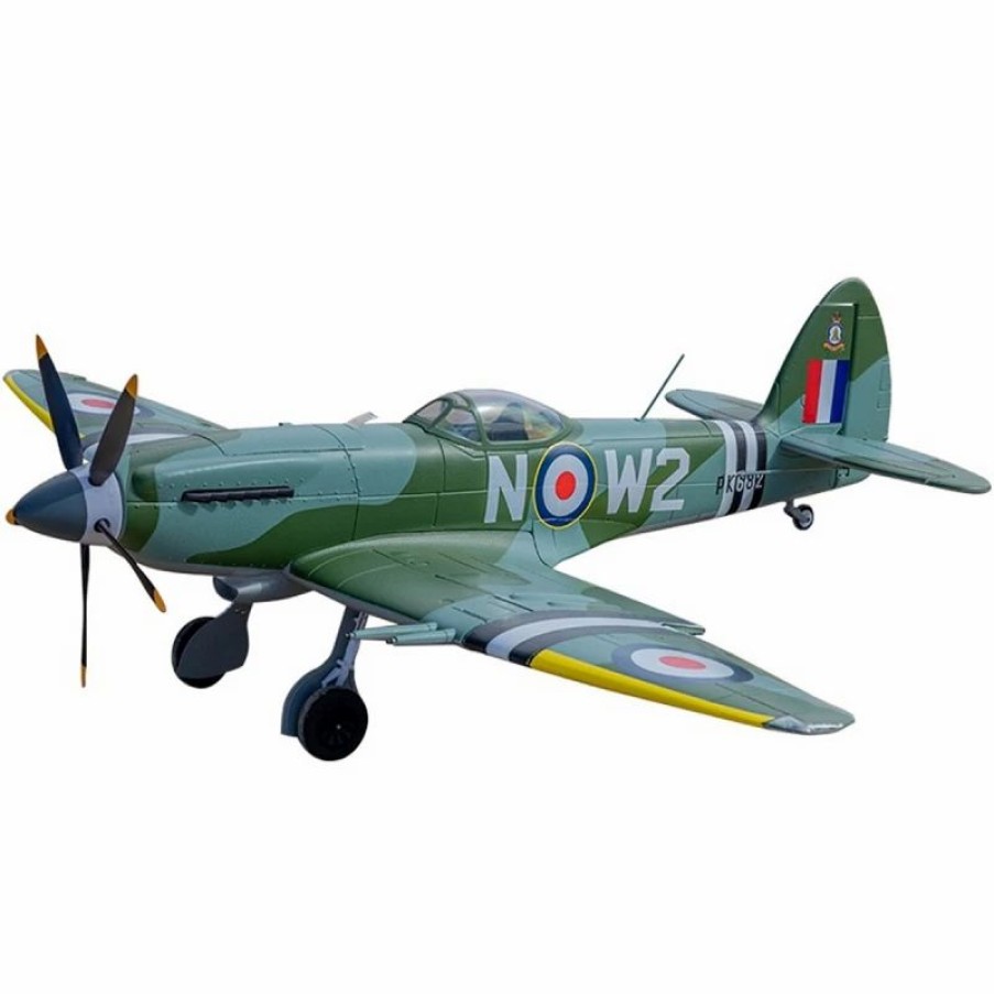 Airplanes * | Aerofoam Af Model Supermarine Spitfire 1100Mm Pnp (Green)