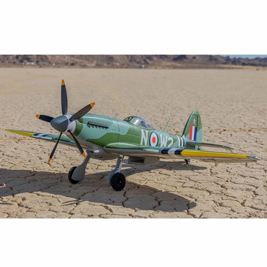 Airplanes * | Aerofoam Af Model Supermarine Spitfire 1100Mm Pnp (Green)