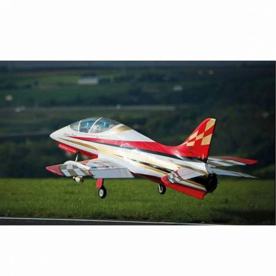 Airplanes * | Sebart Avanti Xs 120Mm Jet 1.9M + Jp Hobby 120Mm 12S (White/Red/Gold) Pnp (With Retracts)